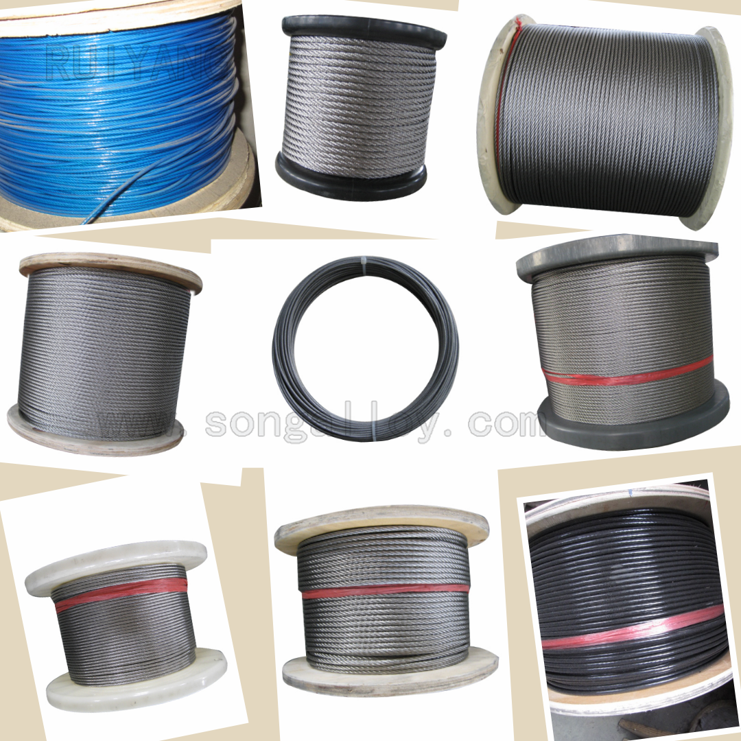 stainless steel wire rope dây thép không gỉ
