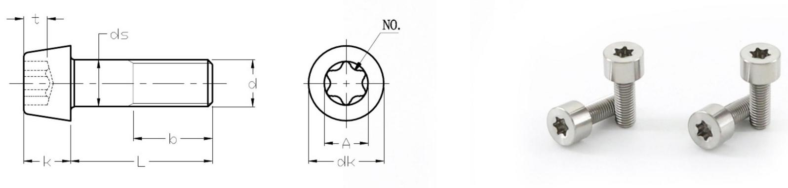 Ốc vít đầu ổ cắm hình lục giác