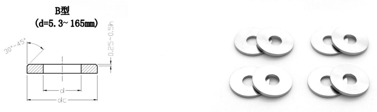 V&ograve;ng đệm thường DIN125-Sản phẩm hạng A