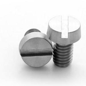 DIN85 Vít đầu chảo bằng thép không gỉ có rãnh