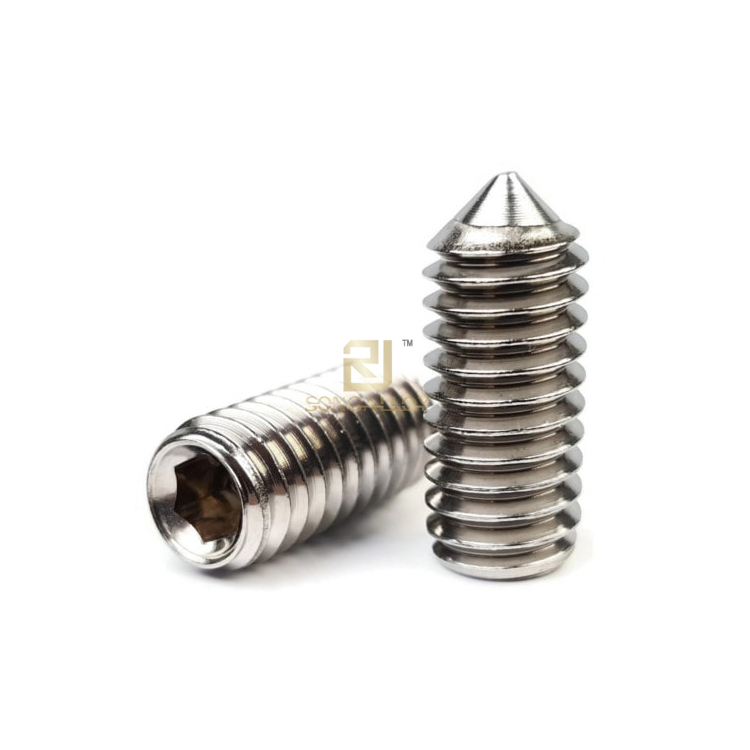 Vít đặt ổ cắm lục giác DIN914 có đầu hình nón