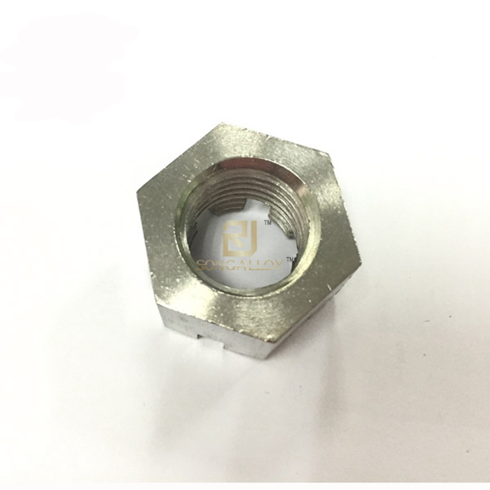 Số liệu DIN 935 Hexagon có rãnh Lâu đài