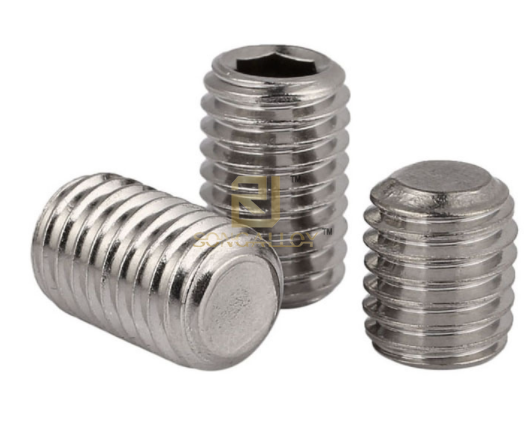 Vít đặt ổ cắm hình lục giác DIN913 có điểm phẳng