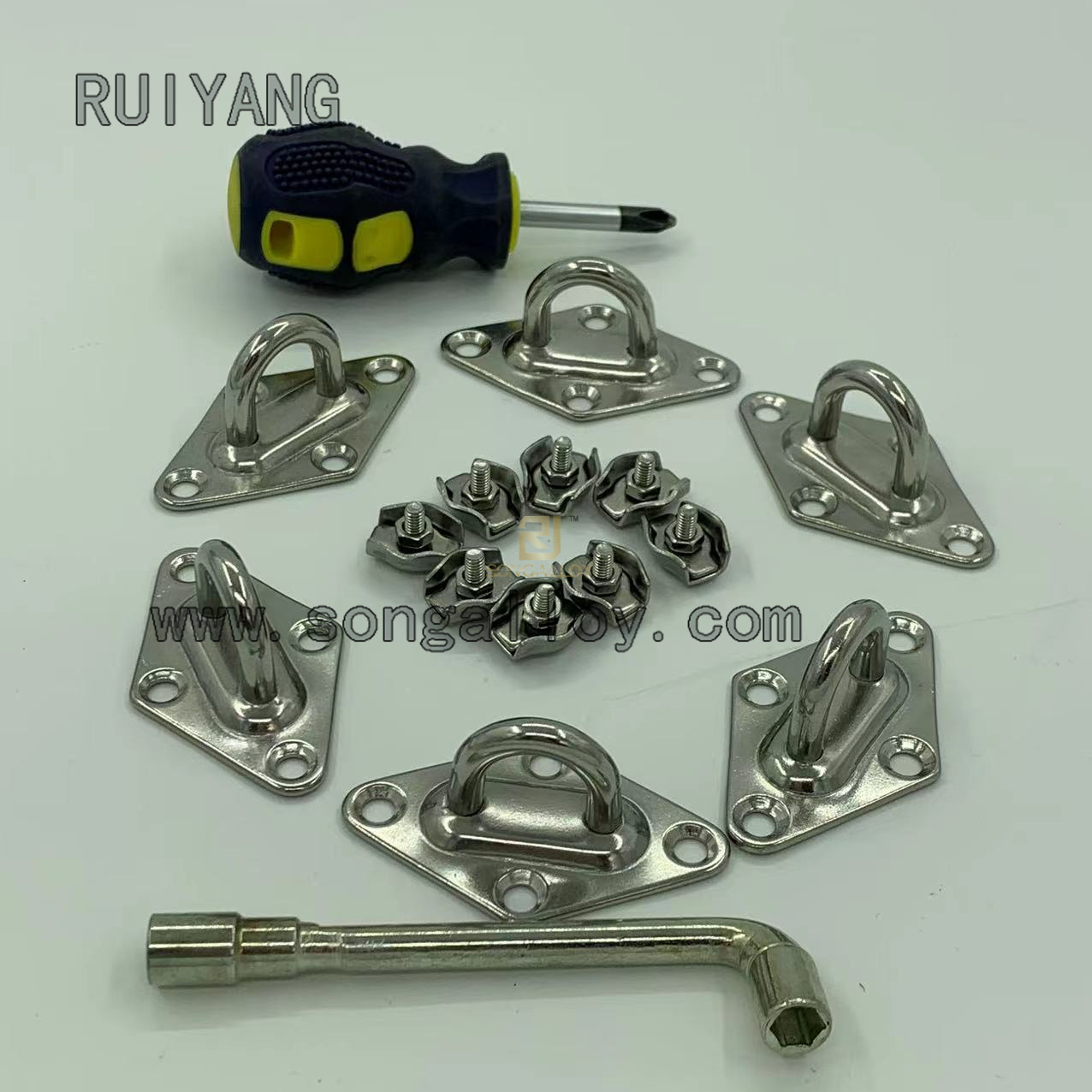Bộ dụng cụ phần cứng cánh buồm bằng thép không gỉ hạng nặng
