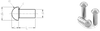 Đinh tán tròn Titan