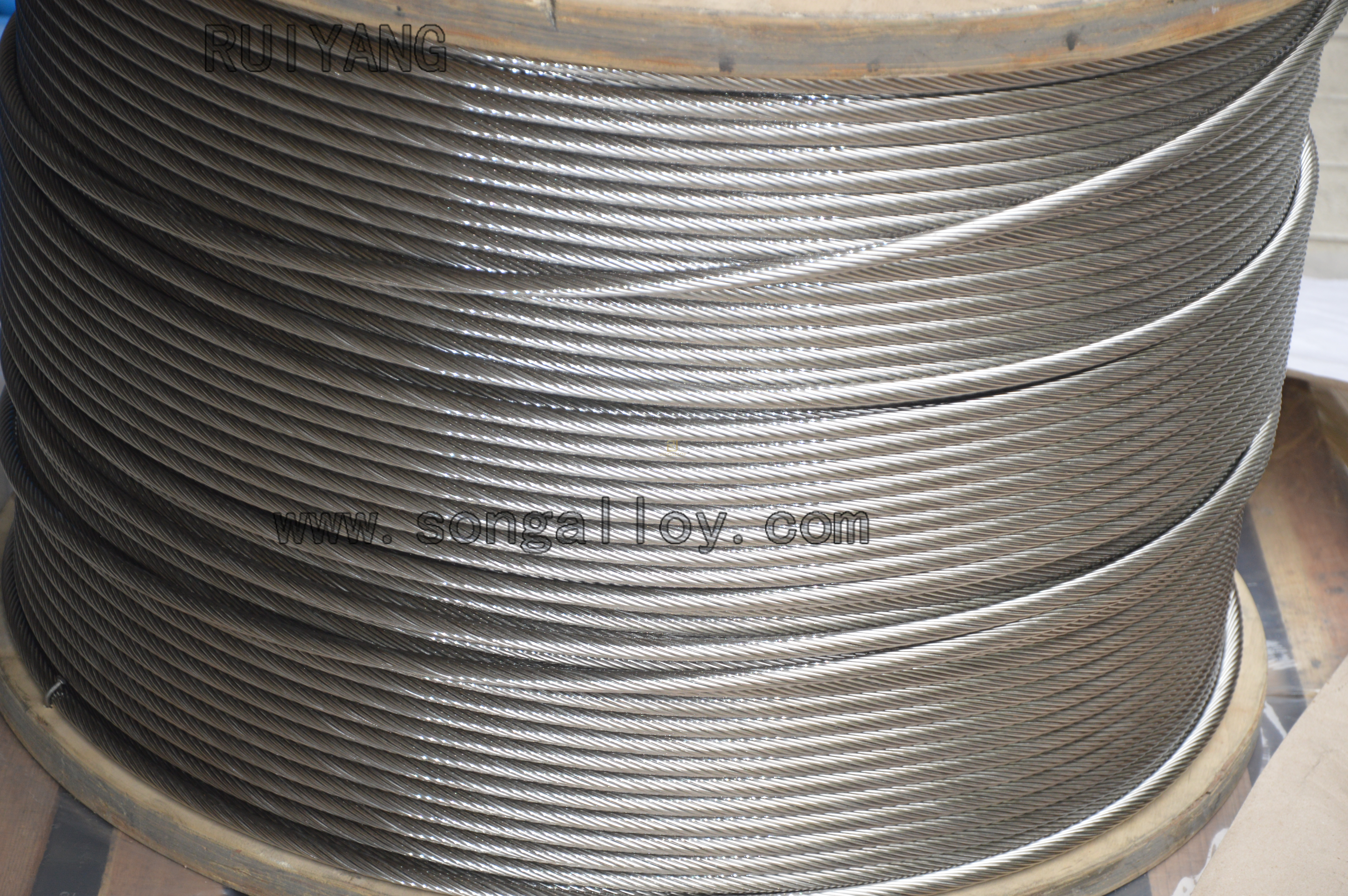 Dây dây bằng thép không gỉ cho cửa sổ xe nâng
