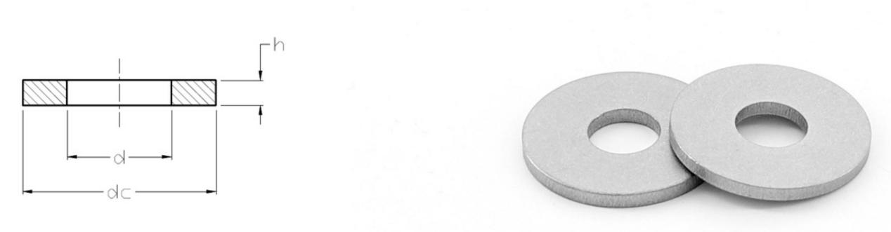 M&aacute;y giặt trơn DIN9021-D&ograve;ng lớn-Sản phẩm hạng A